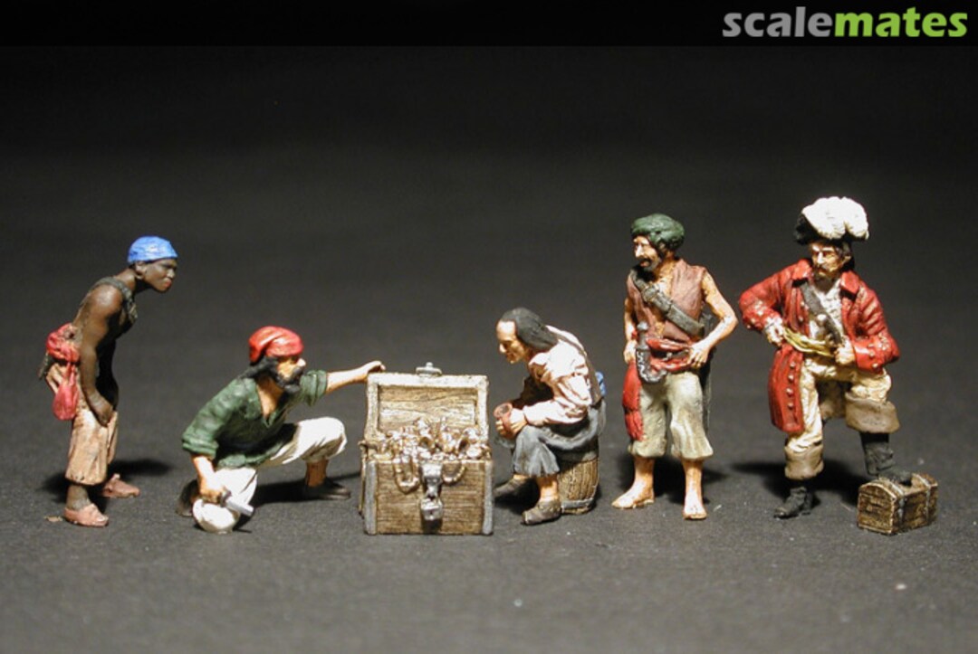 Boxart Pirates & Treasure Chest PIR 01 Nikolai Exclusive Modeling Boxart Pirates & Treasure Chest PIR 01 Nikolai Exclusive Modeling