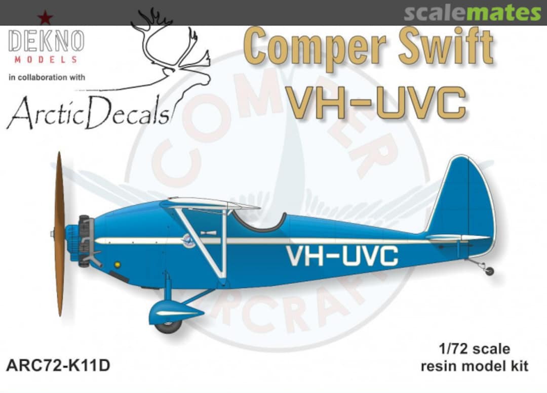 Boxart Comper Swift ARC72-K11D Arctic Decals Boxart Comper Swift ARC72-K11D Arctic Decals