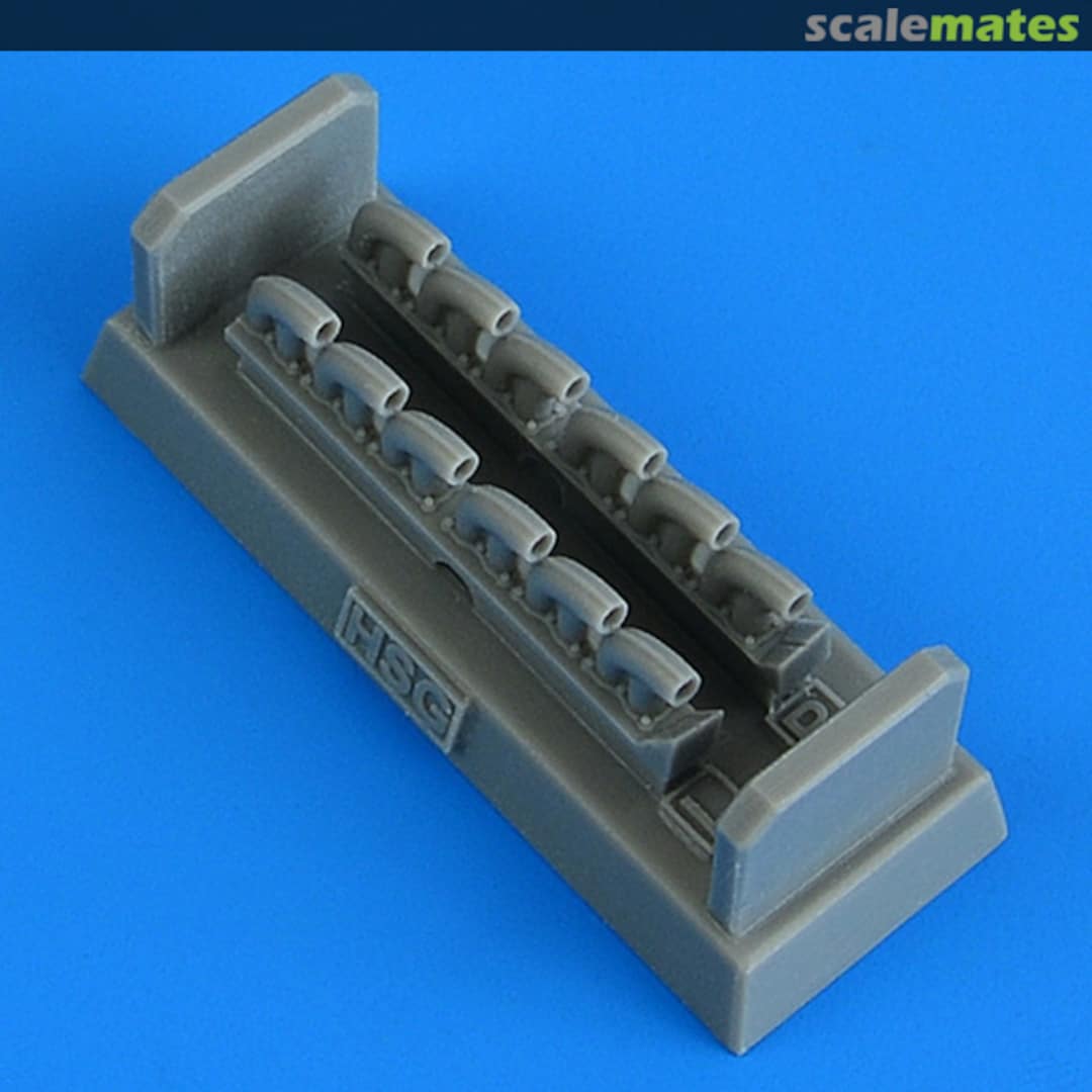 Boxart P-39Q/N Airacobra - Exhaust QB 49 057 Quickboost Boxart P-39Q/N Airacobra - Exhaust QB 49 057 Quickboost