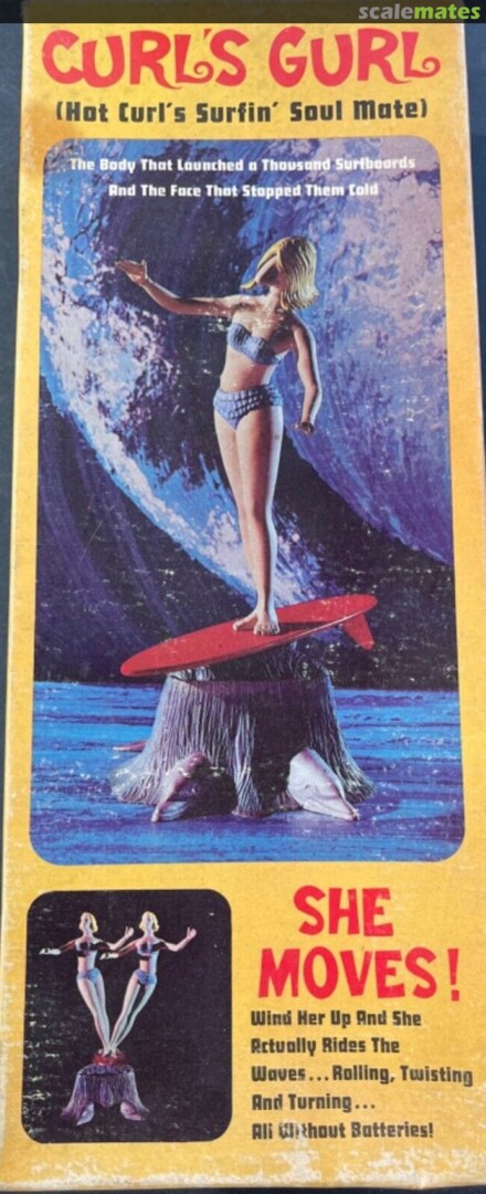 Boxart Curl's Gurl 103A-150 MPC Boxart Curl's Gurl 103A-150 MPC
