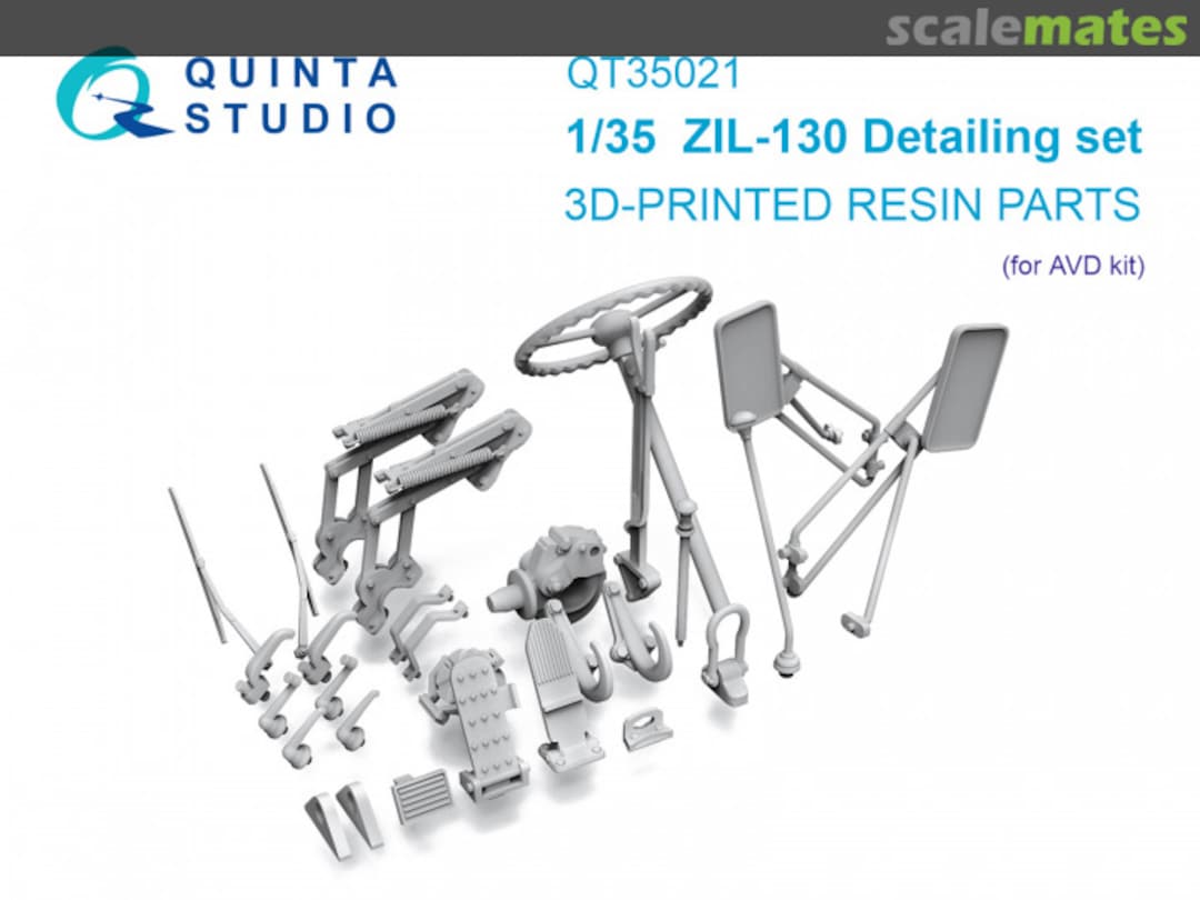 Boxart ZiL-130 Detailing set QT35021 Quinta Studio Boxart ZiL-130 Detailing set QT35021 Quinta Studio