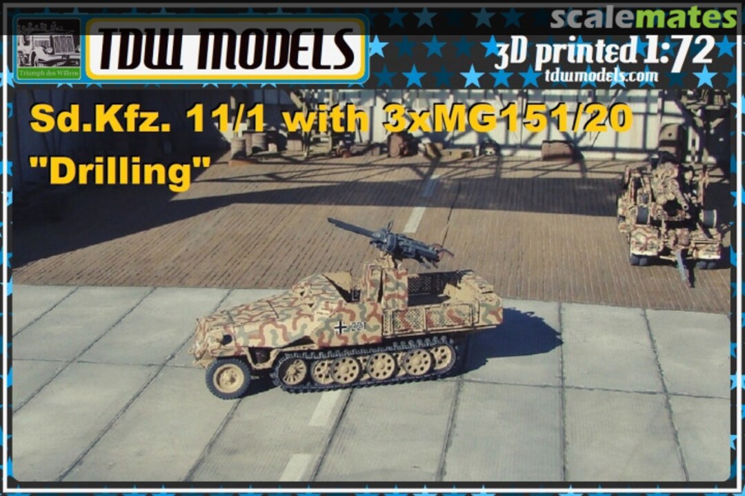 Boxart Sd.Kfz. 11/1 with 3xMG151/20 "Drilling" Triumph des Willens Boxart Sd.Kfz. 11/1 with 3xMG151/20 "Drilling" Triumph des Willens