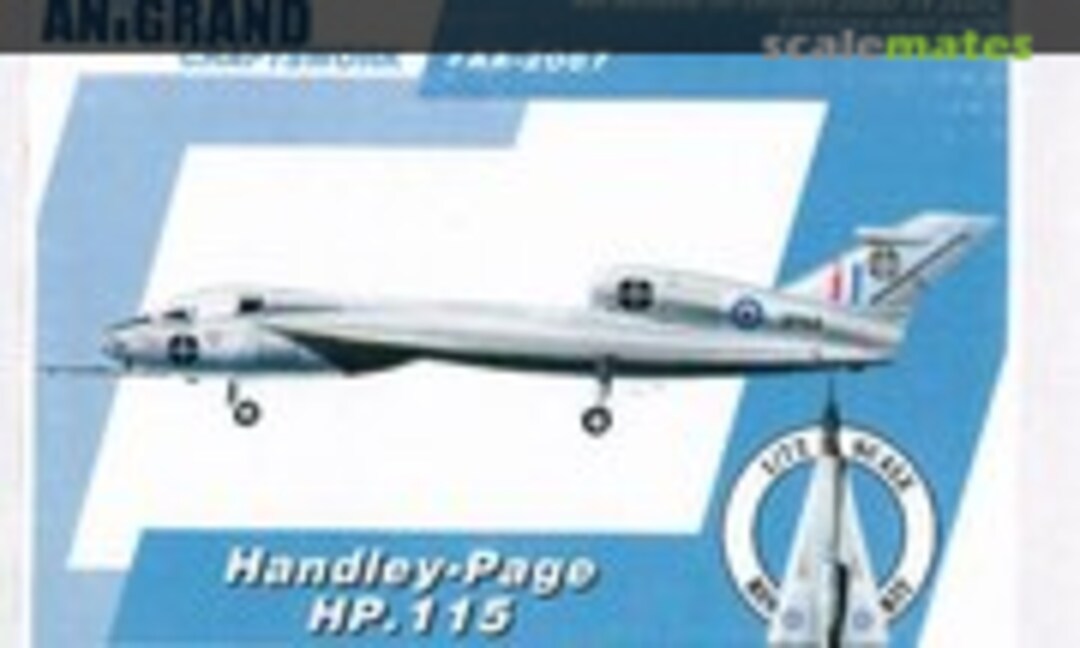 1:72 Handley-Page HP.115 (Anigrand Craftswork AA-2087)