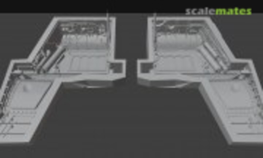 1:48 Mirage 2000 wheel wells (Aircraftmodeler 001) 001