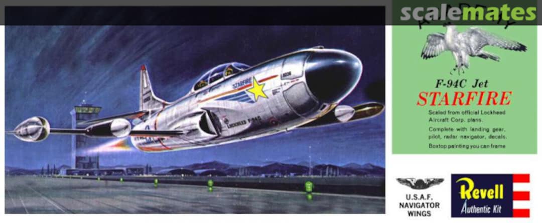 Boxart Lockheed F-94C Starfire H-123 Revell Boxart Lockheed F-94C Starfire H-123 Revell