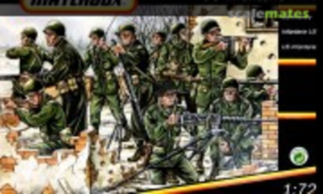 1:72 US Infanterie WW II (Matchbox 40191) 40191