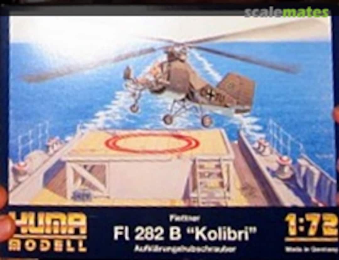 Boxart Flettner FL-282 B Kolibri Huma Modell Boxart Flettner FL-282 B Kolibri Huma Modell