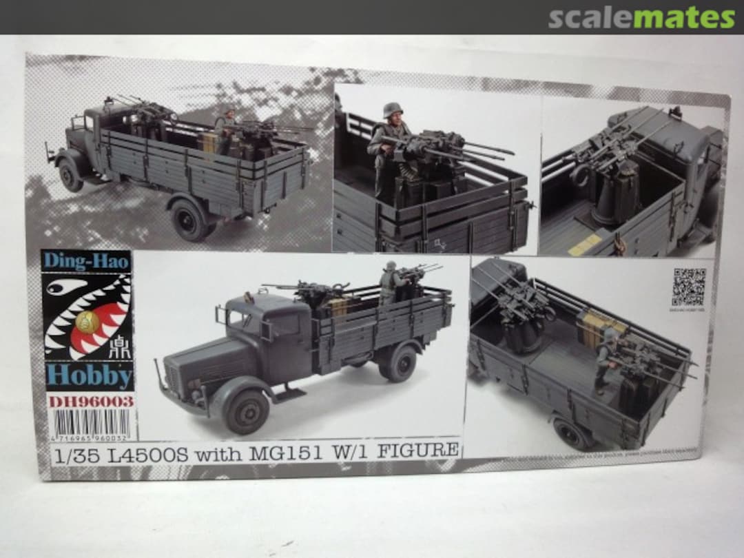 Boxart L4500S with MG151 DH96003 Ding-Hao Hobby Boxart L4500S with MG151 DH96003 Ding-Hao Hobby