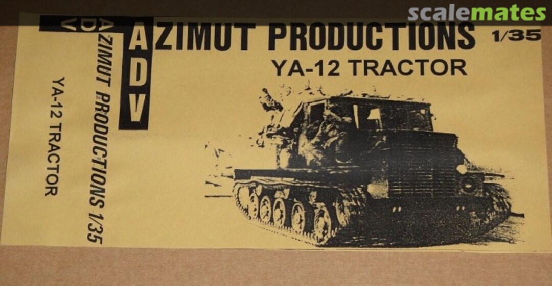 Boxart YA-12 Tractor 35095 ADV Azimut Boxart YA-12 Tractor 35095 ADV Azimut