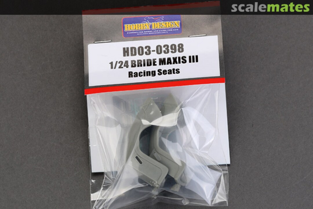 Boxart Bride Maxis III Racing Seats HD03-0398 Hobby Design Boxart Bride Maxis III Racing Seats HD03-0398 Hobby Design