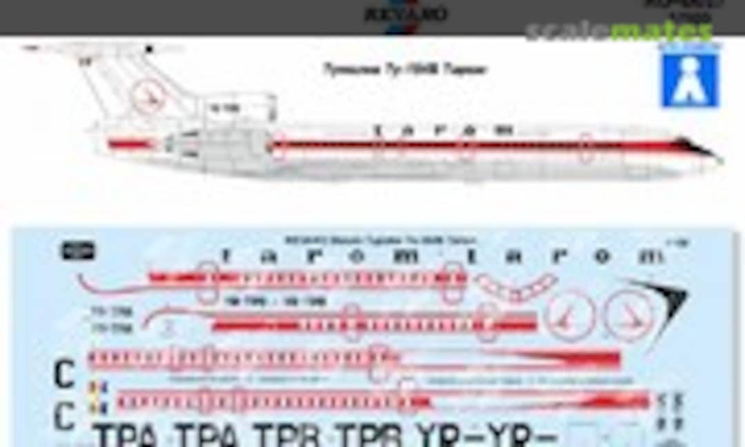 1:100 Tupolev Tu-154B Tarom (Revaro RG-B027) RG-B027