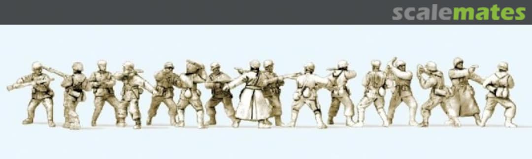 Boxart Nahkampf Winteruniform Wehrmacht/Sowj. Armee 72552 Preiser Boxart Nahkampf Winteruniform Wehrmacht/Sowj. Armee 72552 Preiser