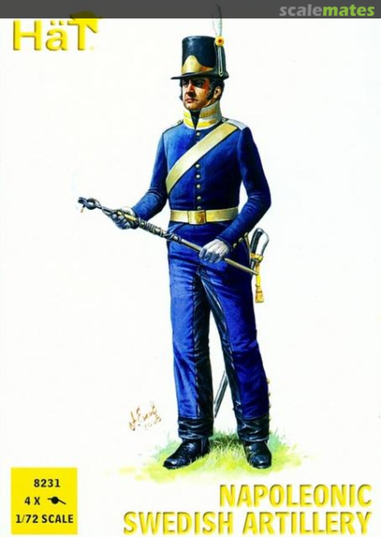 Boxart Swedish Artillery 8231 HäT Boxart Swedish Artillery 8231 HäT