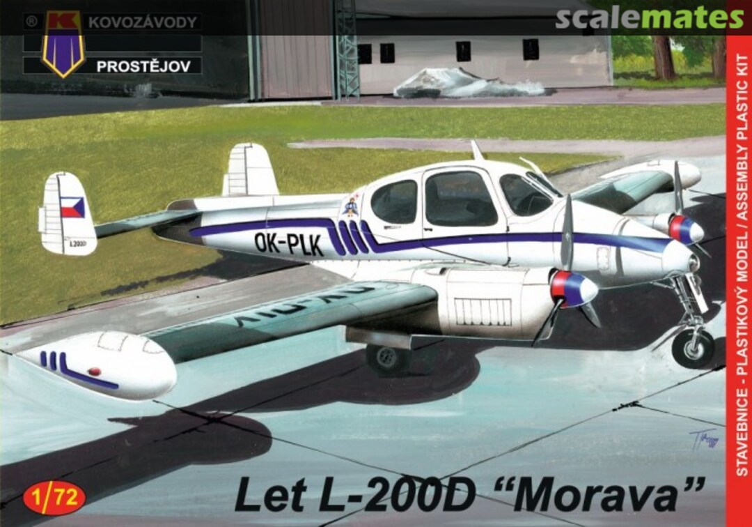 Boxart Let L-200D Morava KPM0090 Kovozávody Prostějov Boxart Let L-200D Morava KPM0090 Kovozávody Prostějov