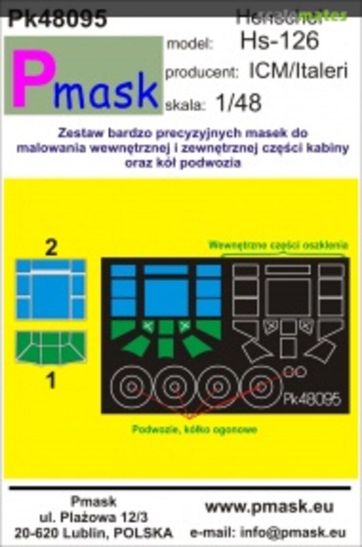 Boxart Henchel Hs-126 PK48095 Pmask Boxart Henchel Hs-126 PK48095 Pmask