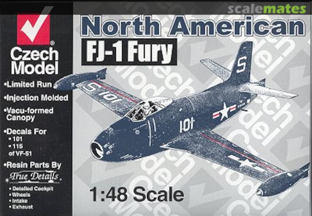 Boxart North American FJ-1 Fury 4805 Czech Model Boxart North American FJ-1 Fury 4805 Czech Model