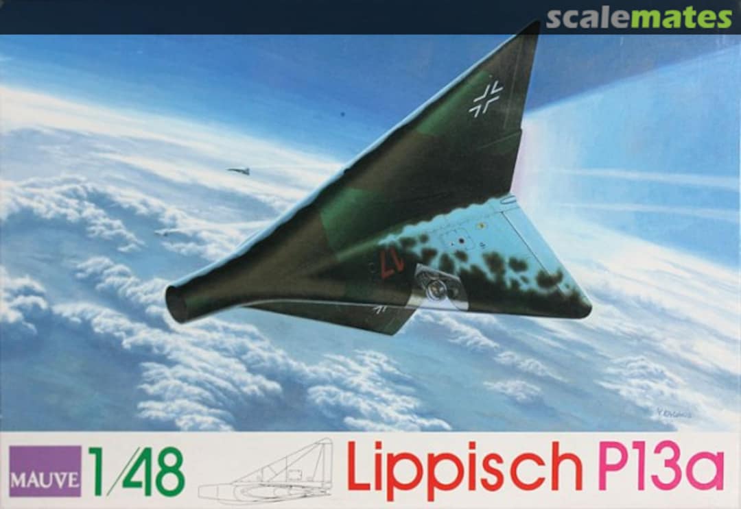 Boxart Lippisch P.13a 00066 Mauve Boxart Lippisch P.13a 00066 Mauve