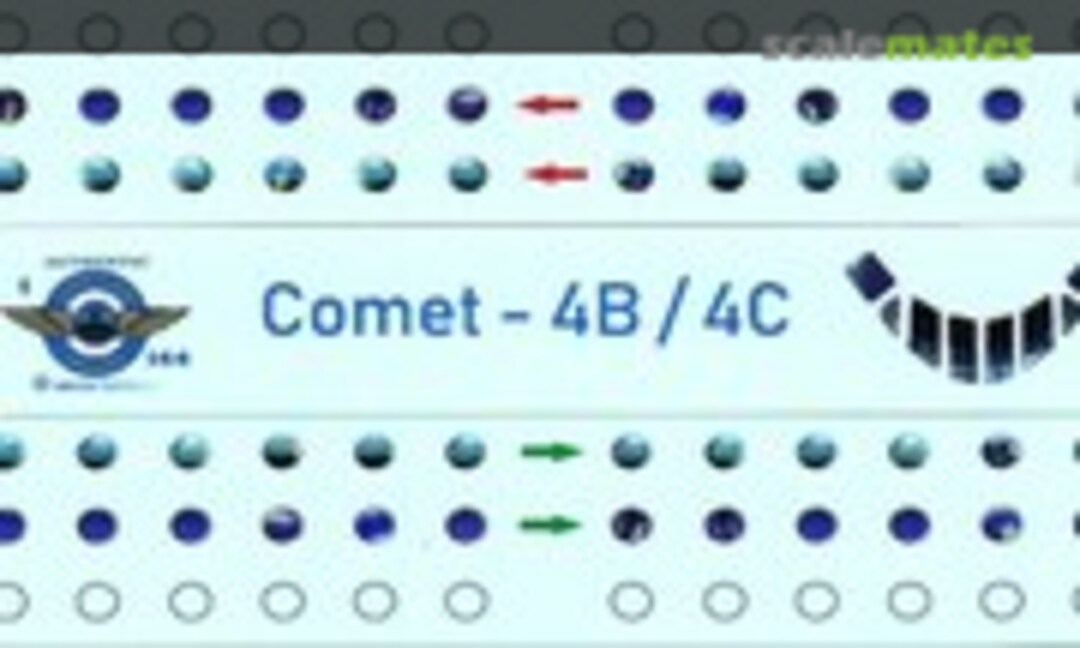 1:144 Comet 4B/4C Windows (Authentic Decals )