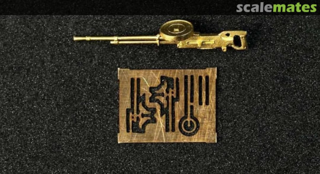 Contents wz.37 machine gun «Szczeniak» A7276 Mini World