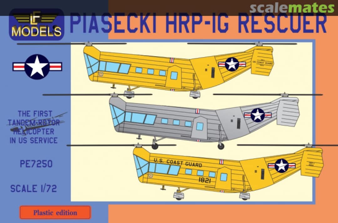 Boxart Piasecki HRP-1 Rescuer PE7250 LF Models Boxart Piasecki HRP-1 Rescuer PE7250 LF Models