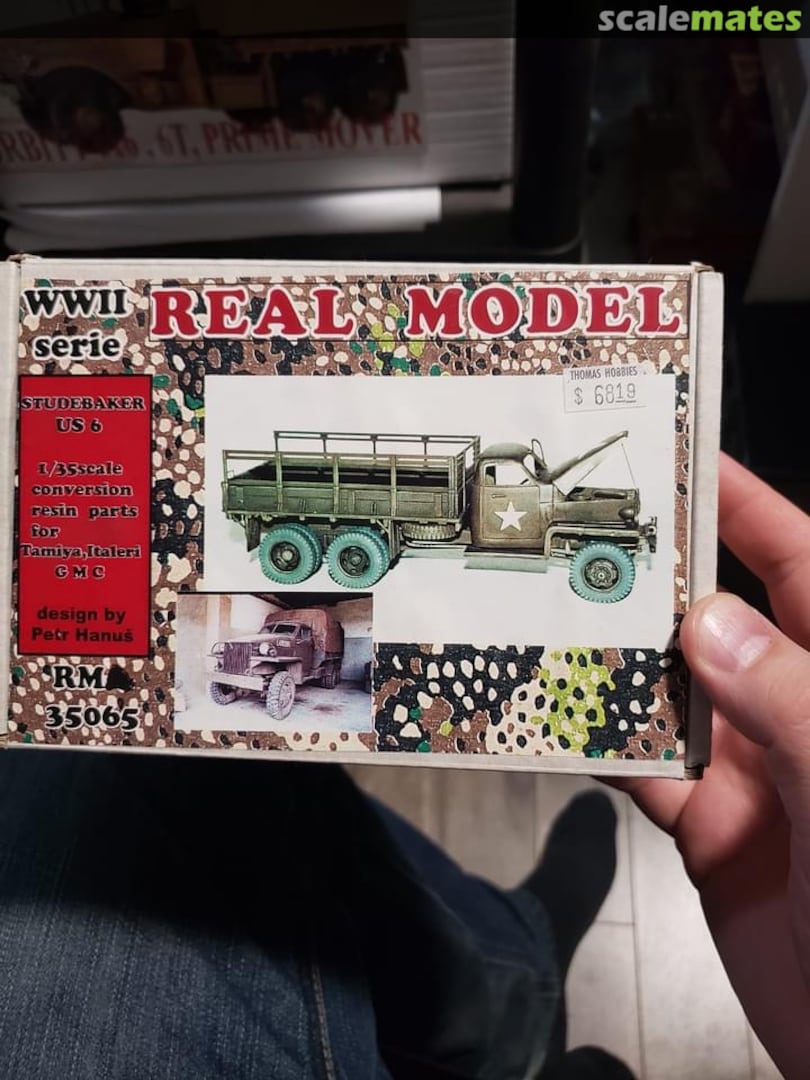 Boxart Studebaker US6 RMA35065 Real Model Boxart Studebaker US6 RMA35065 Real Model