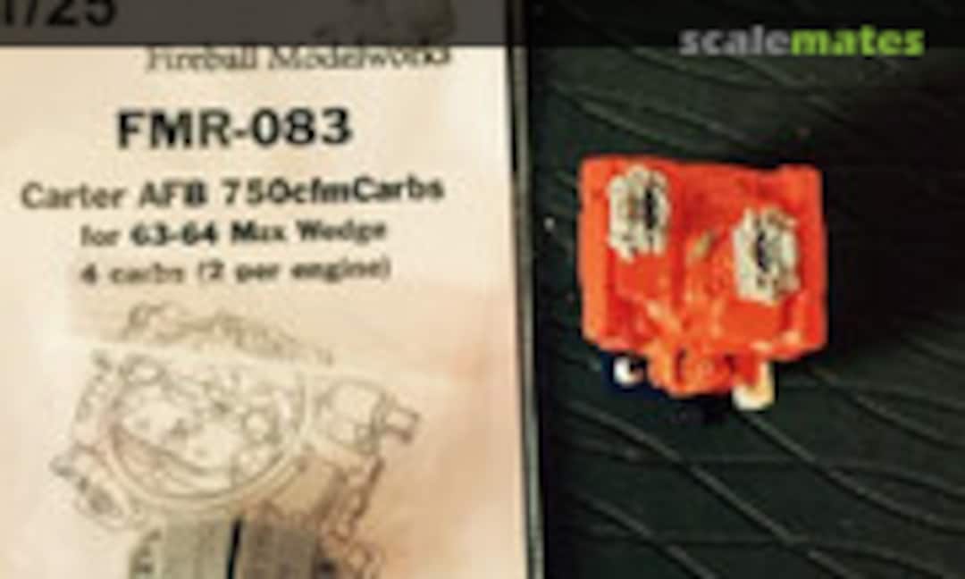 1:25 Carter AFB 750 cfm Carbs (Fireball Modelworks FMR-083) FMR-083