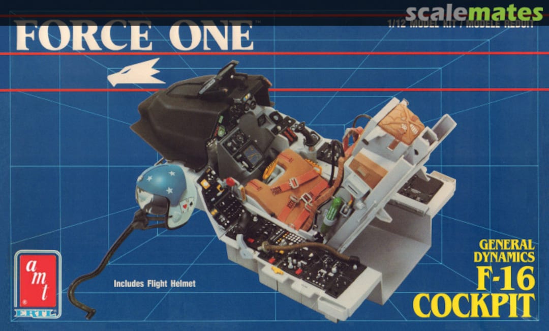 Boxart General Dynamics F-16 Cockpit 8693 AMT/ERTL Boxart General Dynamics F-16 Cockpit 8693 AMT/ERTL