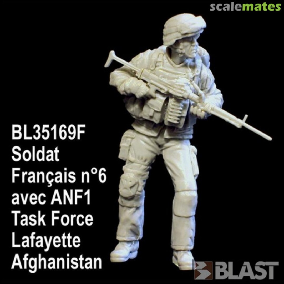 Boxart Soldat Français n°6 avec ANF1 Task Force Lafayette Afghanistan BL35169F Blast Models Boxart Soldat Français n°6 avec ANF1 Task Force Lafayette Afghanistan BL35169F Blast Models