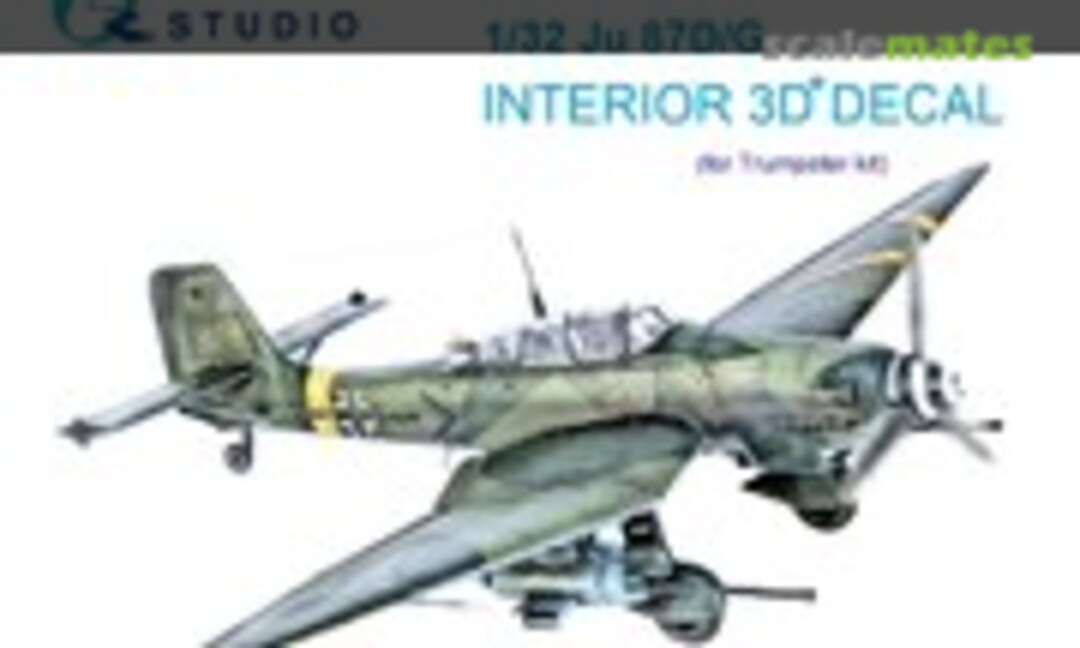 1:32 Ju 87D/G interior 3D decals (Quinta Studio QD32087) QD32087