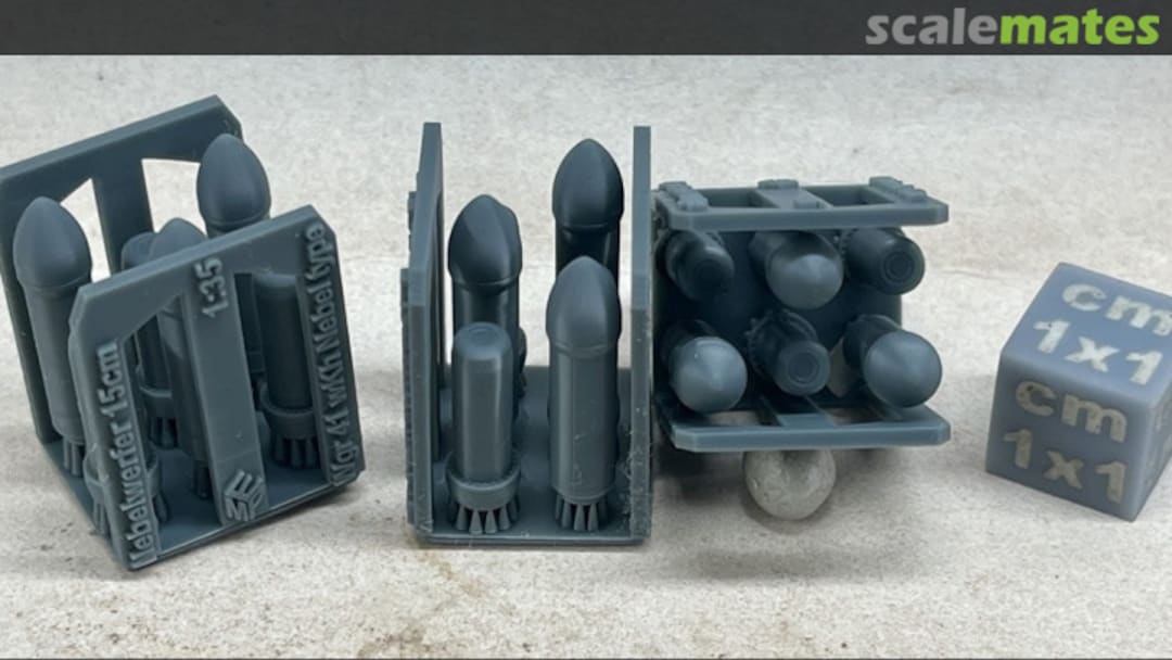 Boxart Ammo - Nebelwerfer 15cm Wgr41 wKh Nebel - 3 pieces 35040442 EMP3d Boxart Ammo - Nebelwerfer 15cm Wgr41 wKh Nebel - 3 pieces 35040442 EMP3d