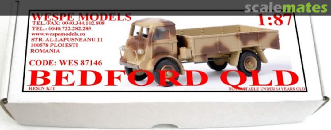 Boxart Bedford QLD WES 87146 Wespe Models Boxart Bedford QLD WES 87146 Wespe Models