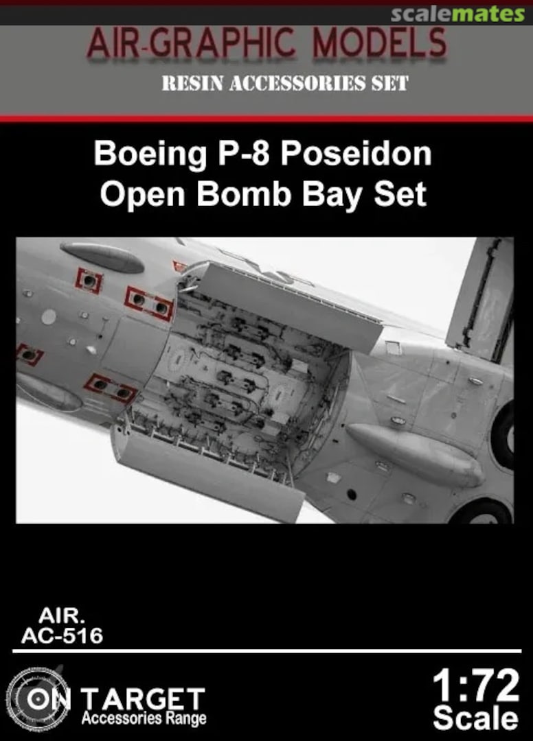 Boxart P-8A Poseidon - Open Bomb Bay Set AC-516 Air-Graphics Models