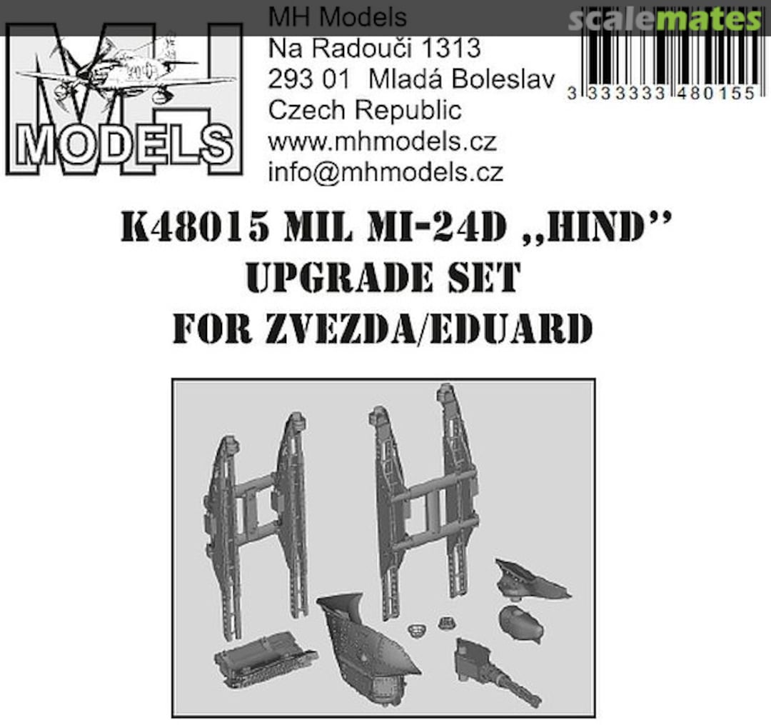 Boxart Mil Mi-24D ,Hind" Upgrade Set K48015 MH Models Boxart Mil Mi-24D ,Hind" Upgrade Set K48015 MH Models