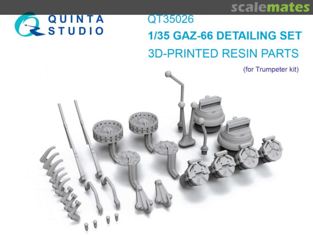 Boxart Gaz-66 Detailing set QT35026 Quinta Studio Boxart Gaz-66 Detailing set QT35026 Quinta Studio