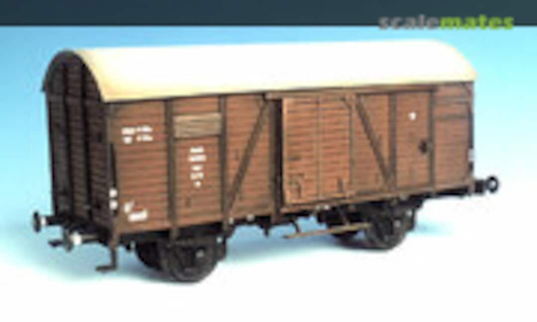 1:35 Covered goods wagon DEUTSCHE REICHSBAHN (Baluard Models F35027) F35027
