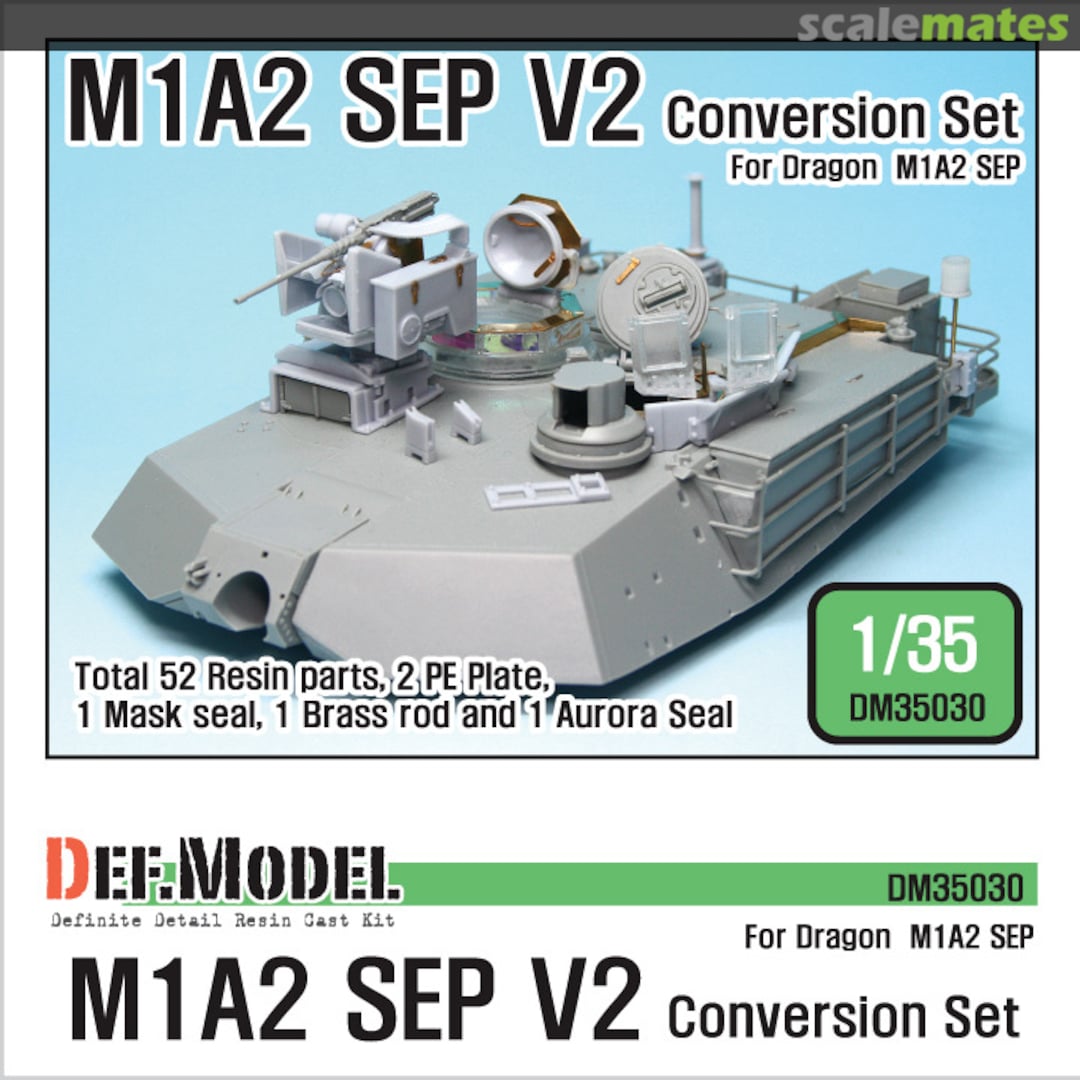 Boxart M1A2 SEP V2 Conversion set DM35030 Def.Model Boxart M1A2 SEP V2 Conversion set DM35030 Def.Model