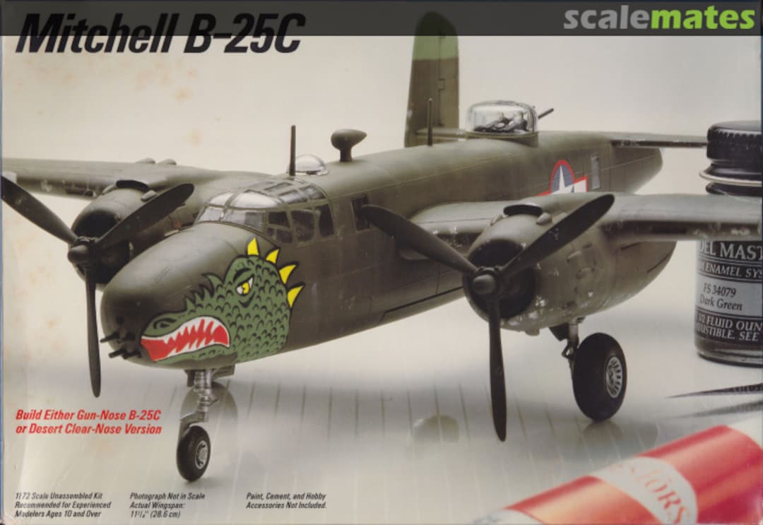 Boxart Mitchell B-25C 699 Testors/Italeri Boxart Mitchell B-25C 699 Testors/Italeri