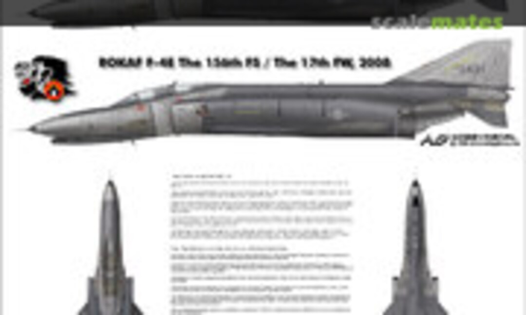 1:32 ROKAF F-4E Phantom II The 17th FW, 2008 (HobbyDecal AL32006V1) AL32006V1