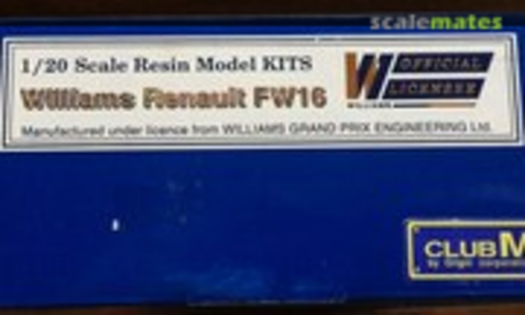 Williams Renault FW16 (CLUB-M FW16)