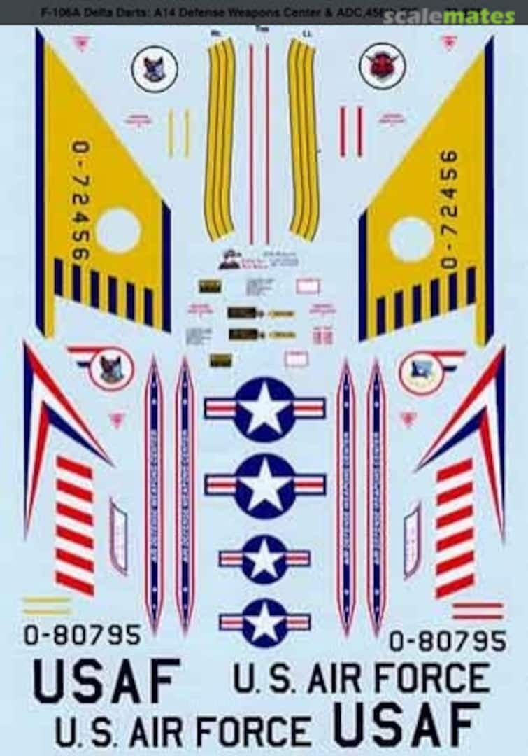 Boxart F-106A Delta Dart 72-876 SuperScale International Boxart F-106A Delta Dart 72-876 SuperScale International