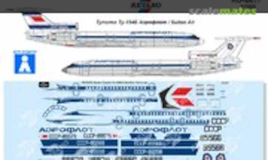 1:100 Tupolev Tu-154B-2 Aeroflot/Sultan Air (Revaro RG-B017) RG-B017
