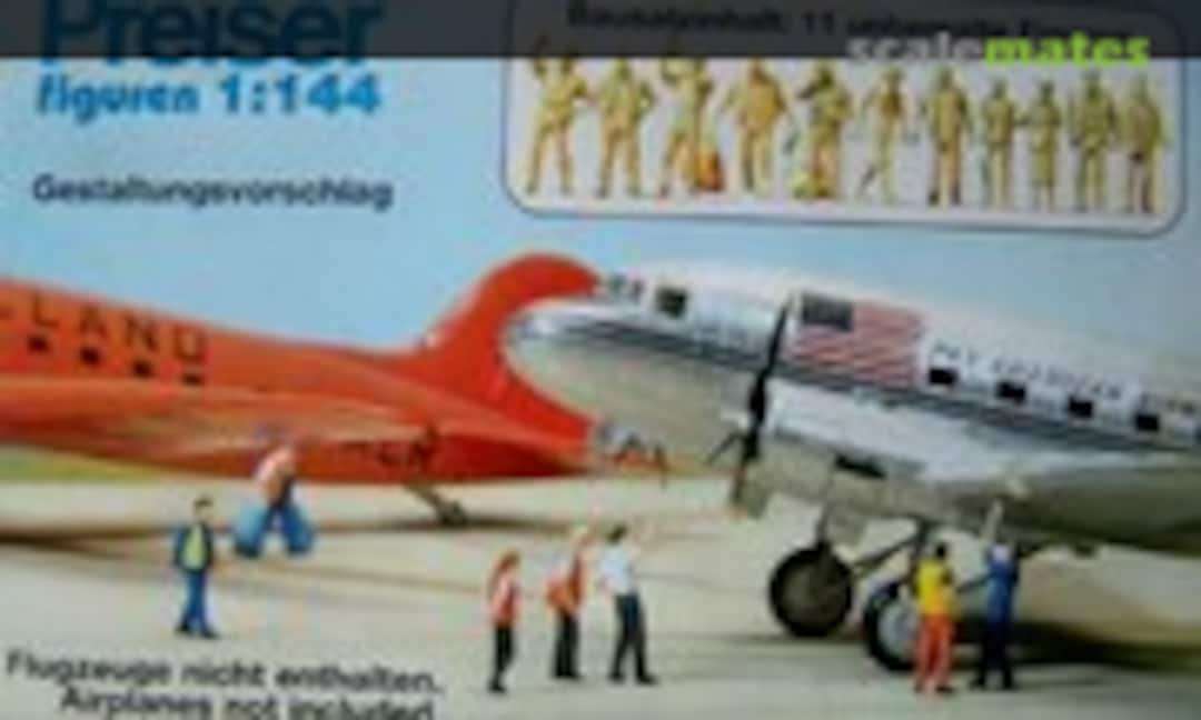 1:144 Airline and airport staff (Preiser 77103) 77103