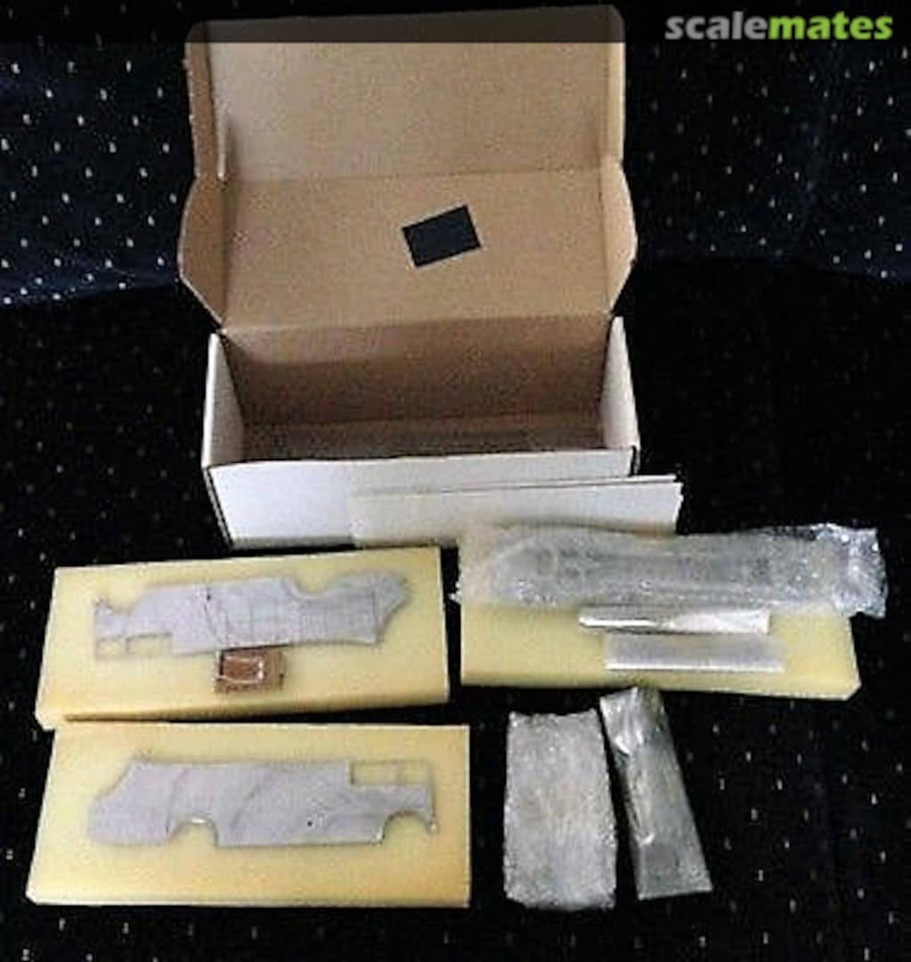 Boxart Race Transporter Ecurie Ecosse SPEC02 Scale Model Technical Service Boxart Race Transporter Ecurie Ecosse SPEC02 Scale Model Technical Service