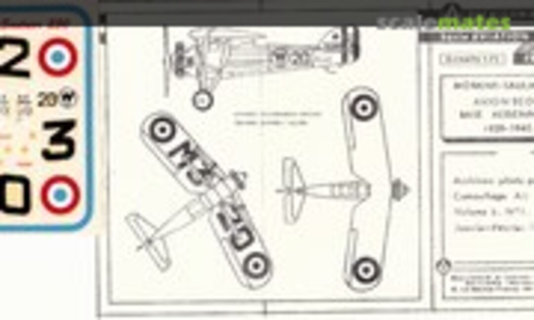 1:72 Morane-Saulnier 230 (ABT Decals 3) 3