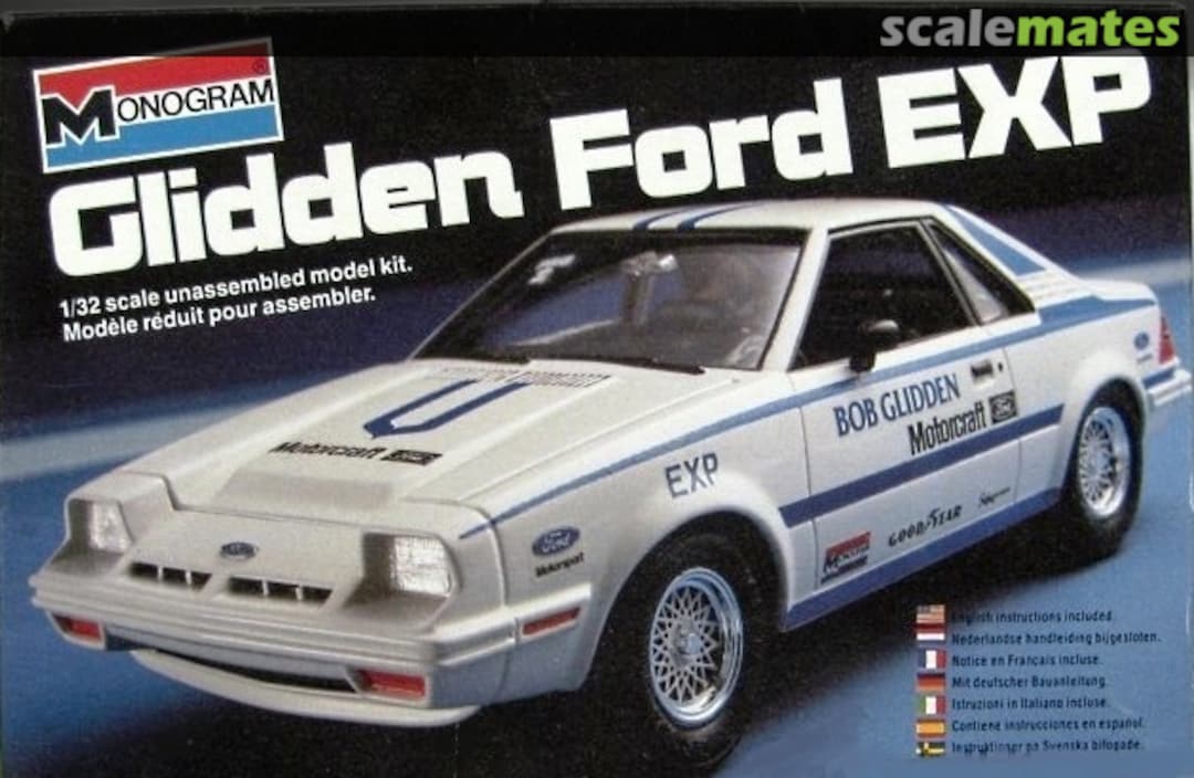 Boxart Glidden Ford EXP 2005 Monogram Boxart Glidden Ford EXP 2005 Monogram
