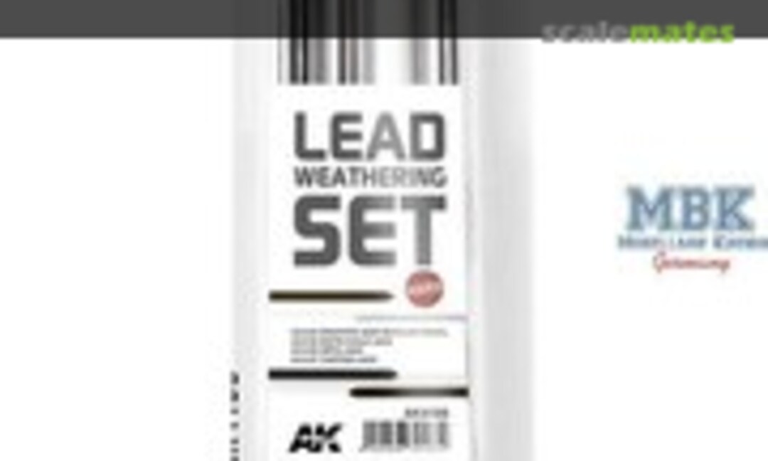 No Lead Weathering Set - Hard (AK Interactive AK 4188) AK 4188