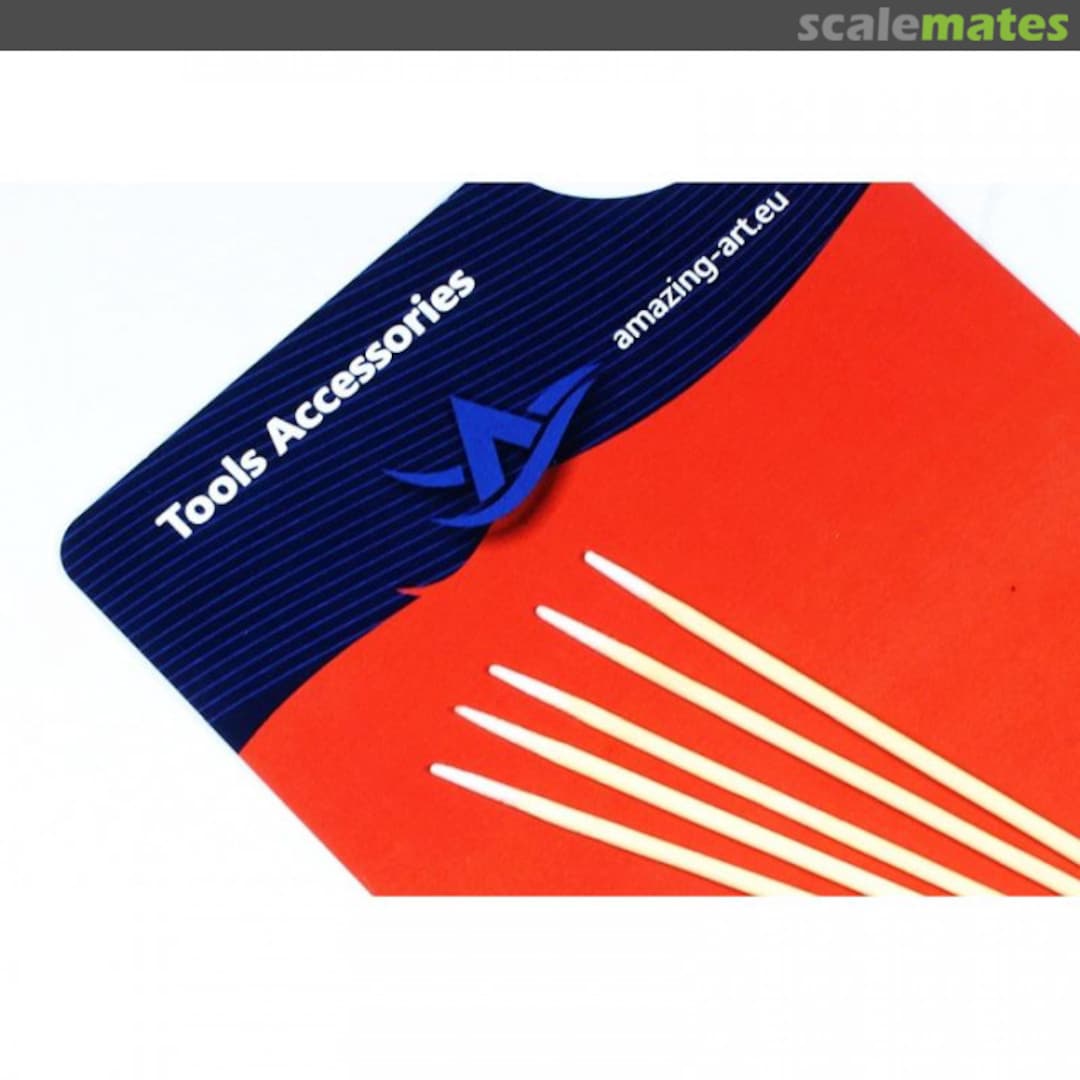 Boxart Cotton Swab micro triangular/round 50 szt 19649 Amazing Art Boxart Cotton Swab micro triangular/round 50 szt 19649 Amazing Art