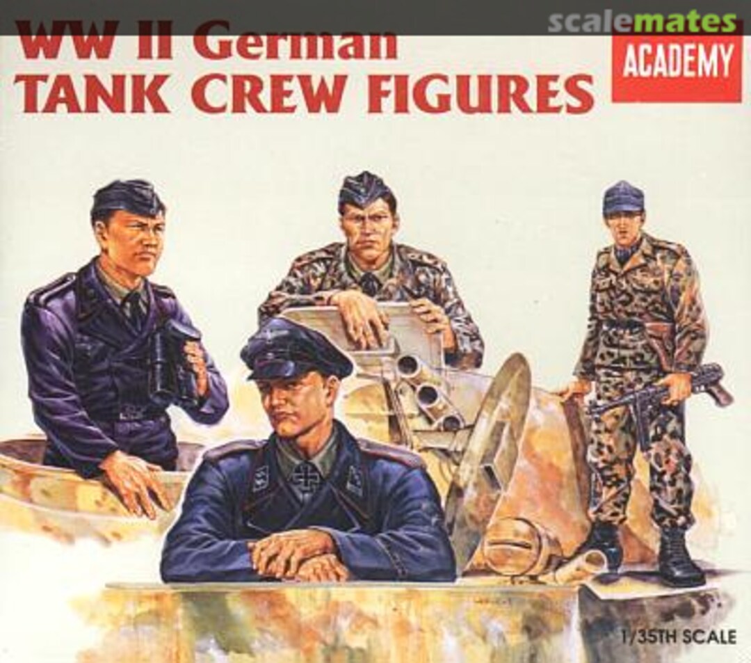 Boxart Tank Crew Figures 1371 Academy