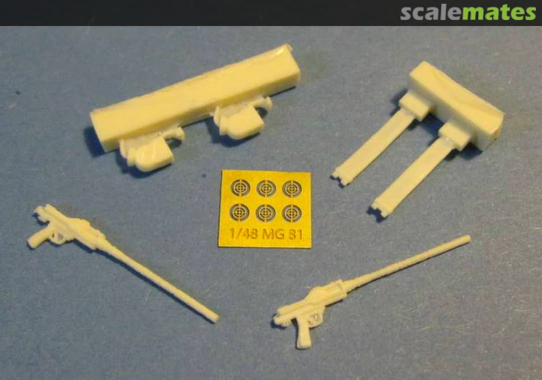 Boxart MG 81 machine gun (5 pcs.) AC 48 27 L'Arsenal Aero Boxart MG 81 machine gun (5 pcs.) AC 48 27 L'Arsenal Aero