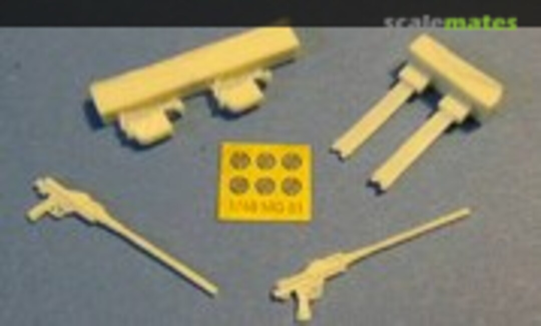 1:48 MG 81 machine gun (5 pcs.) (L'Arsenal Aero AC 48 27) AC 48 27